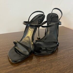 Stuart Weitzman Glossy Black Heels